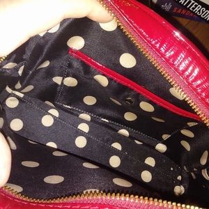 Red Kate spade bag